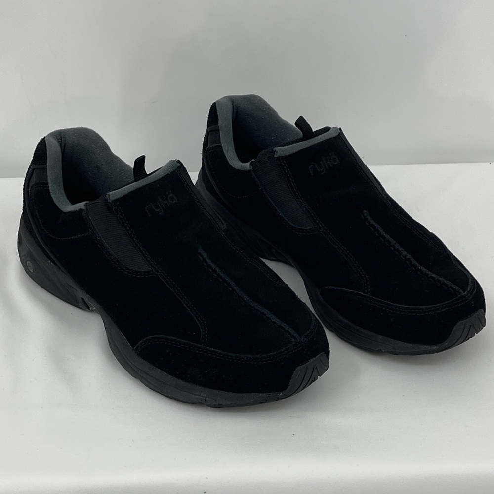 Ryka Men's Black Slip-On Sneakers SIZE  12 W
